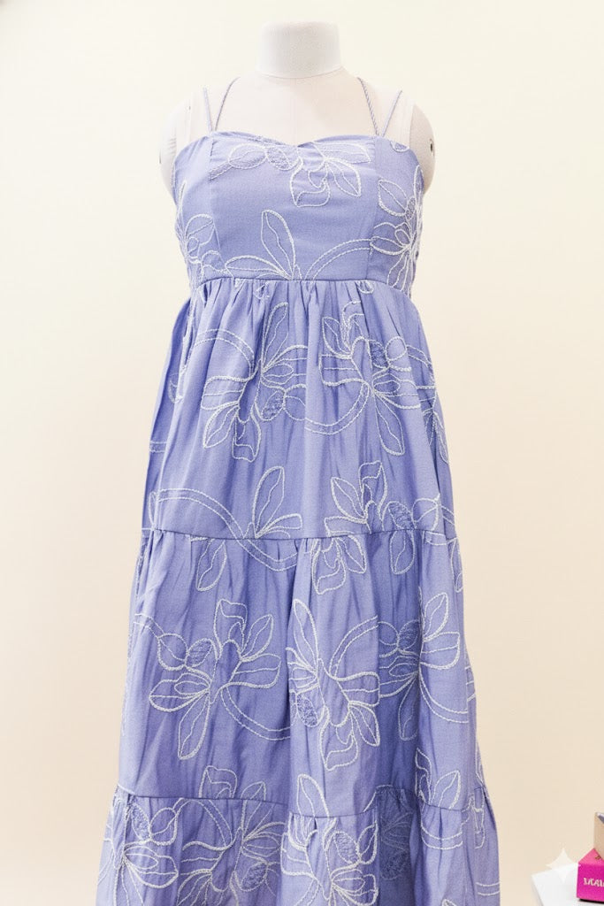 Blue Whisper Maxi Dress!