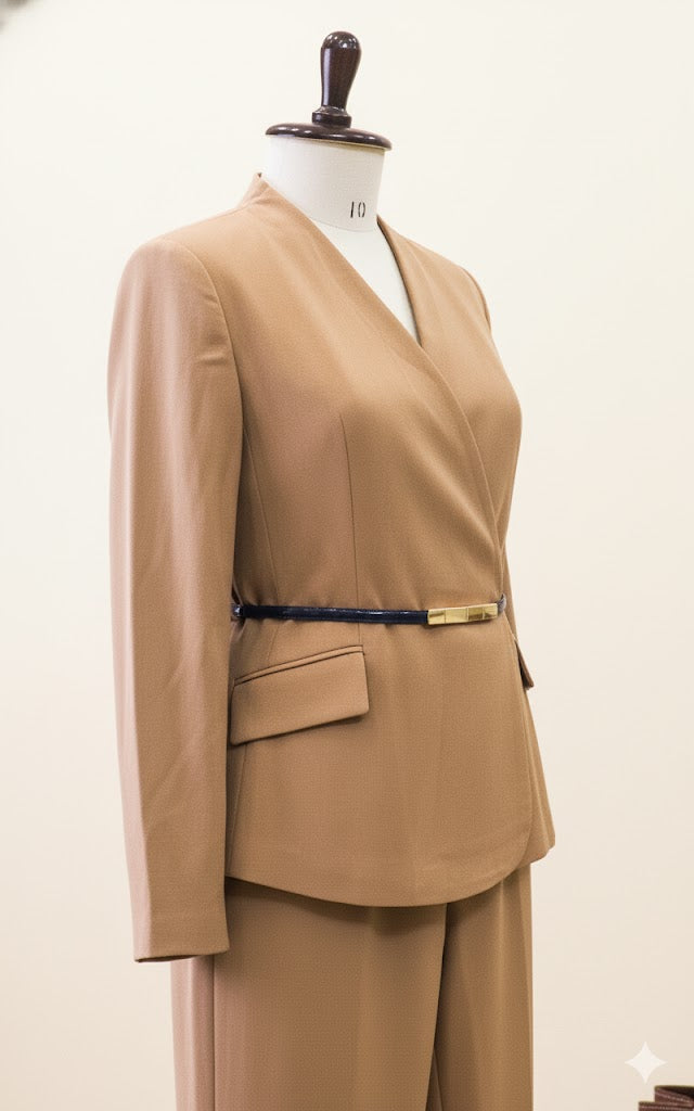 Power brown Pantsuit! 💼✨