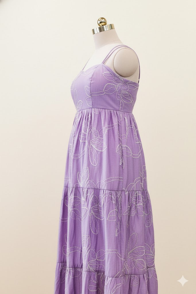 Lavender Whisper Maxi Dress!