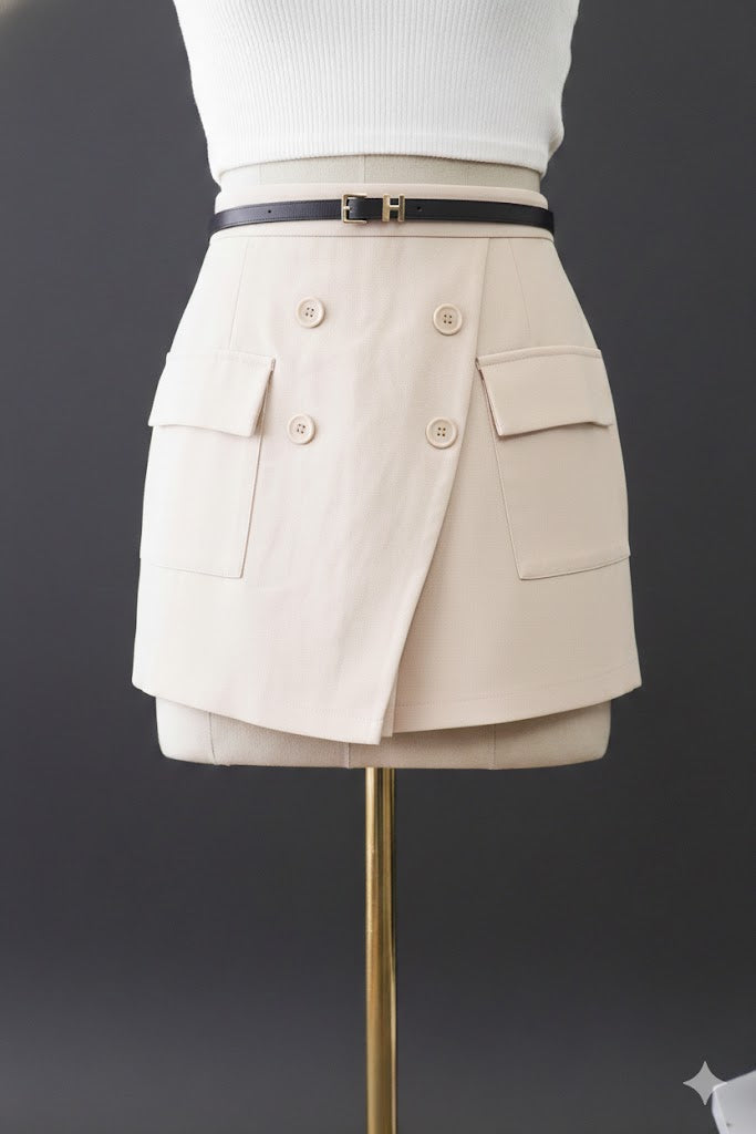 Chic Beige Skort!