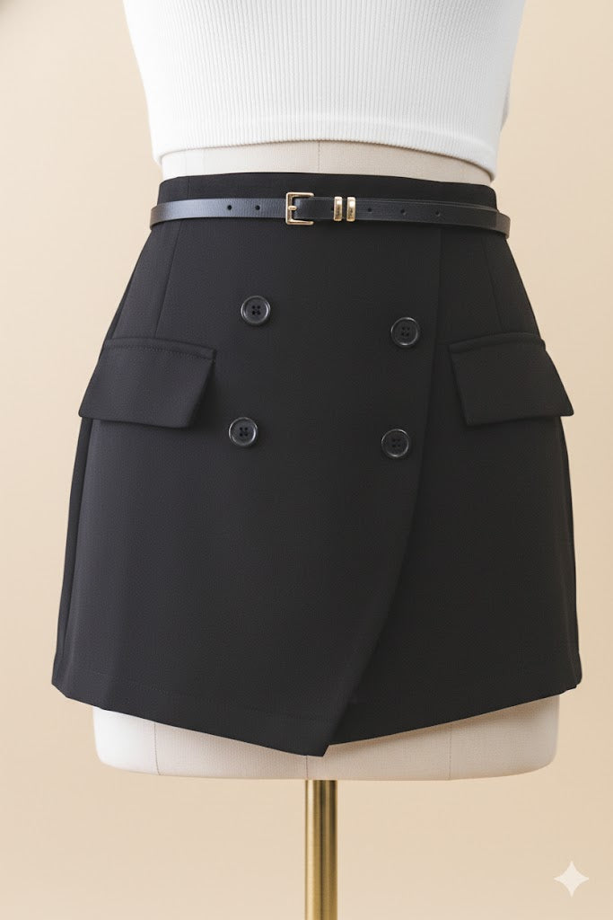 Chic Black Skort!