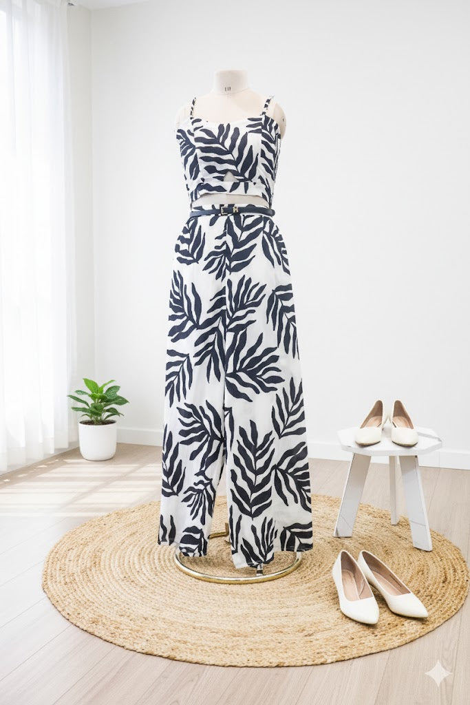 Monsoon Muse Leaf-Print Co-ord Set!