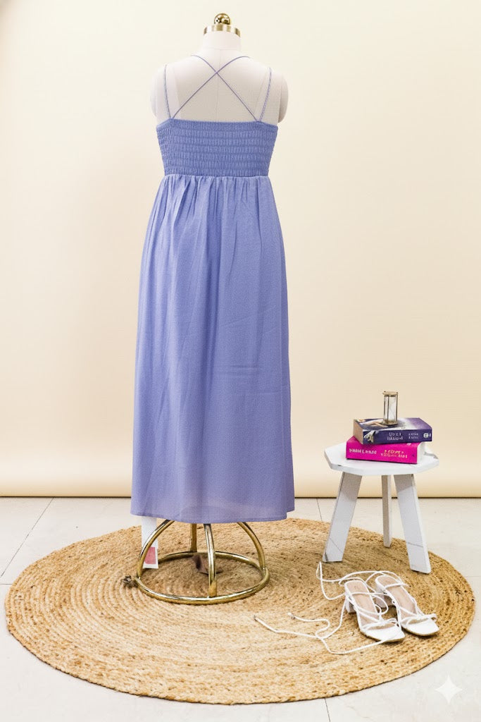 Blue Whisper Maxi Dress!