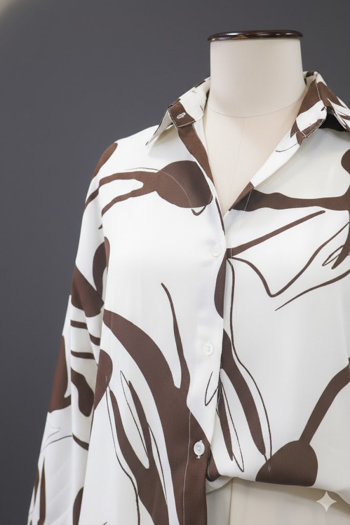 Midnight Muse Abstract Shirt!