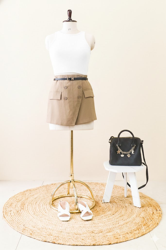 Chic Brown Skort!