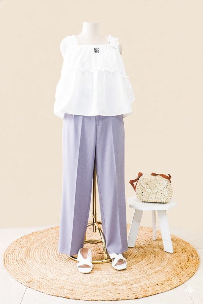 Timeless Grey Pleated Trousers!