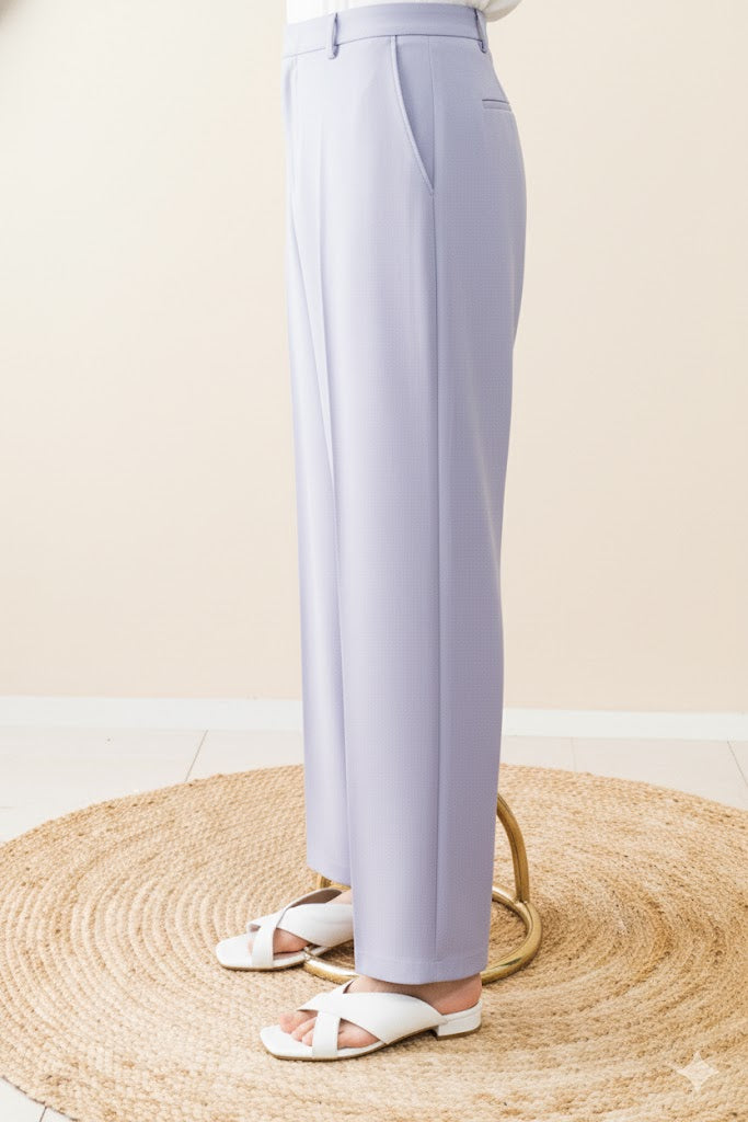 Timeless Grey Pleated Trousers!