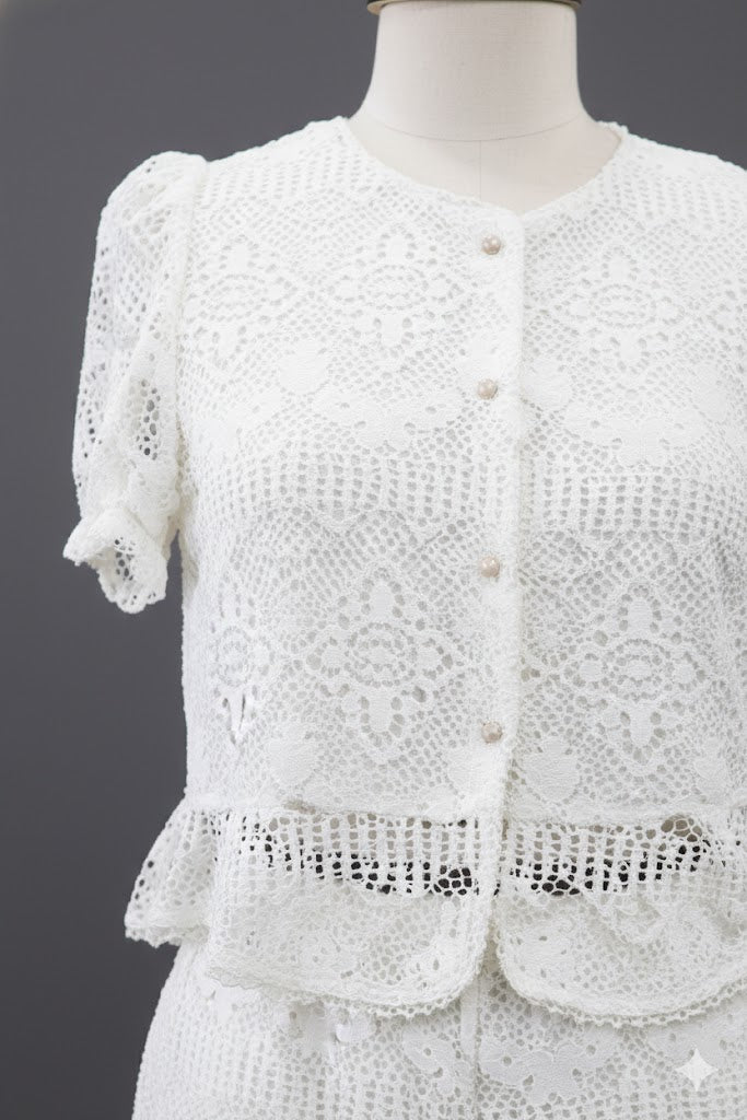 Crochet lace Co-Ord Set