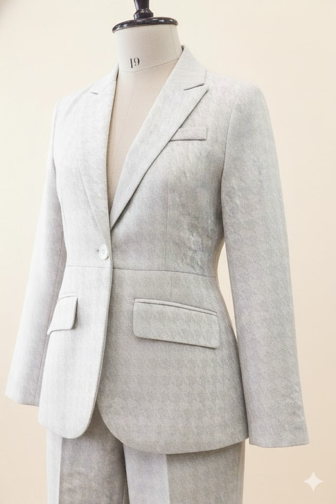 Classic Beige Suit Set!